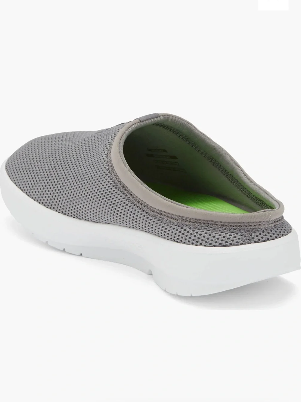 OOFOS OOCoozie Sport Slip-On Clog in Color: White Slate men size 10 gently used